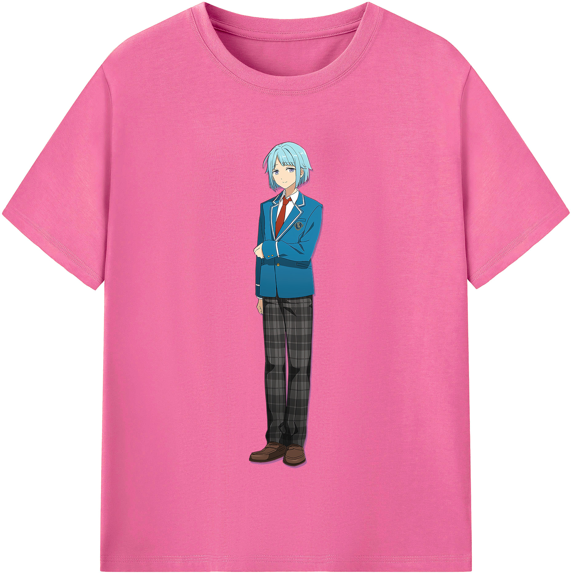 （画像用） あんさんぶるスターズ! Ensemble Stars レディースカジュアルプリントTシャツ（綿100％）